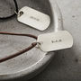 Personalised Men's Silver And Leather Dog Tag Necklace, thumbnail 2 of 8
