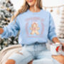 Gingerbread Girly Christmas Club Sweatshirt, thumbnail 5 of 8