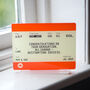 Personalised Train Ticket Graduation Gift, thumbnail 4 of 4