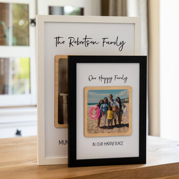 Personalised Wood Photo Framed Print Gift, 3 of 7