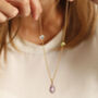 Gemstone Studded Chain With A Kite Charm, thumbnail 1 of 5