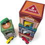 Traffic Match ‘N Stack Blocks With Wooden Car Vehicles, thumbnail 6 of 12