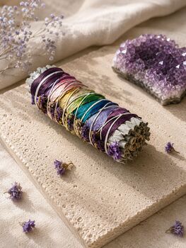 Seven Chakra White Sage Smudge | Californian Sage, 2 of 3