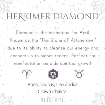 Herkimer Diamond Crystal Earrings, 6 of 10