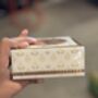 Set Of Six Wood Coasters With Case, Luxury Tableware, thumbnail 8 of 12