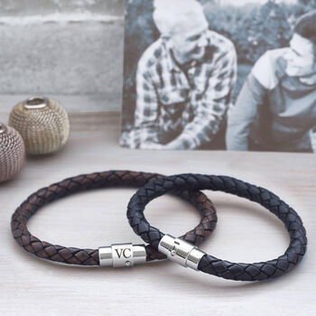Personalised 'Father And Son' Bracelet Set, 2 of 10