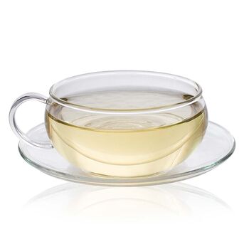 Glass Cup And Saucer 250ml, 3 of 3