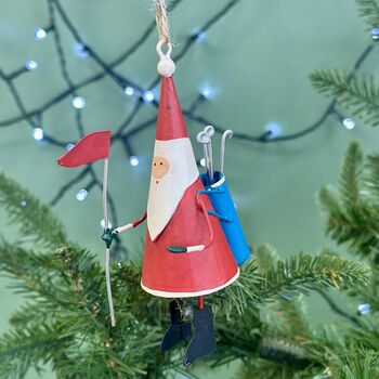Personalised 18th Hole Golf Santa, 3 of 4