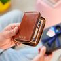 Personalised Leather Pack Of Cards Holder And Cards, thumbnail 2 of 7