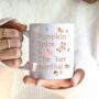 Personalised Pumpkin Spice And The Ber Months Autumn Mug, thumbnail 1 of 2