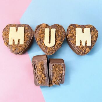 Set Of Three Mum Stuffed Chocolate Cups, 2 of 4