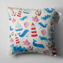 Whale And Lighthouse Themed Cushion Cover, thumbnail 5 of 7