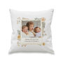 Personalised Wildflowers Photo Cushion, thumbnail 5 of 5