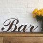 Home Bar Decoration , Garden Bar Sign , Accessories , Decor , Furnishings, thumbnail 2 of 7