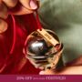 Personalised Believe Bell Christmas Decoration, thumbnail 1 of 5