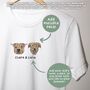 Personalised Afghan Hound Dog Mum Face T Shirt, thumbnail 7 of 11