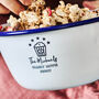 Personalised Family Movie Night Snacks Bowl, thumbnail 2 of 10