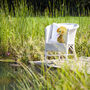 Inky Duckling Outdoor Cushion For Garden Furniture, thumbnail 1 of 8