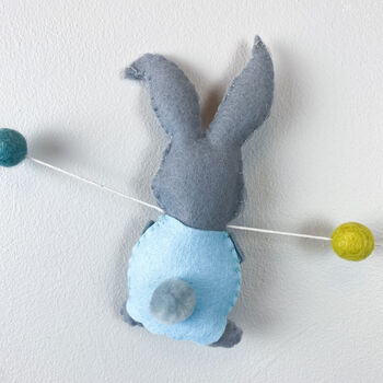 Easter Bunnies And Chick Garland, 5 of 6