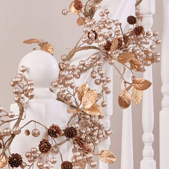 Opulent Luxury Christmas Garland By Dibor