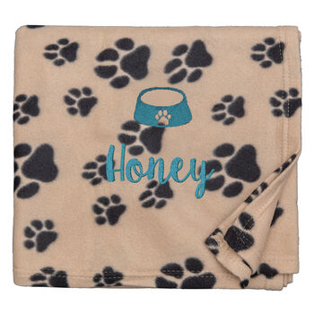 Personalised Dog Design Blanket, 7 of 10
