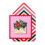 Handmade Christmas Floral Envelope Personalised Greeting Card, thumbnail 1 of 4