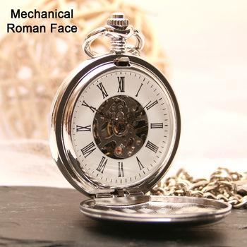 Engraved Pocket Watch With Holy Communion Design, 6 of 8
