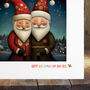 Gay Christmas Card, Two Santas Lgbt Pride, thumbnail 3 of 3