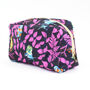 Personalised Tropical Bird Wash Bag In Soft Blue, thumbnail 3 of 6