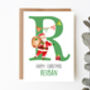 Personalised Santa Christmas Card, thumbnail 1 of 4