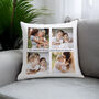 Personalised Family Photo Cushion For Mum, thumbnail 2 of 2