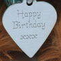 Highland Brown Cow Toy With Personalised Heart,Boxed, thumbnail 7 of 7