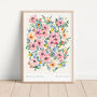 Painterly Blooms Art Print, thumbnail 1 of 3