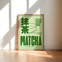 Matcha Asian Foods Unframed Art Print, thumbnail 1 of 2