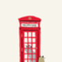 London Phonebox Cat Print, thumbnail 3 of 4