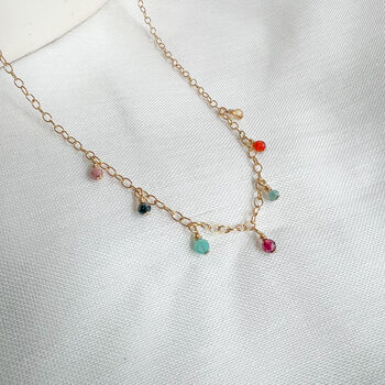 Multicolour Charm Necklace, 2 of 2
