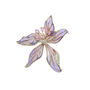 Iris Bloom Elegance Brooch, thumbnail 5 of 5