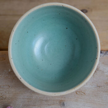 Handmade Stone Ceramic Cereal Bowl, 4 of 10