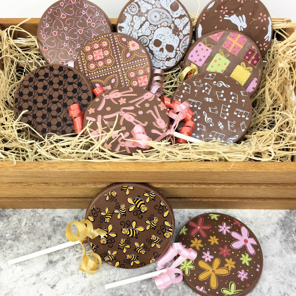 Handmade Chocolate Lollies For All Occasions, 1 of 8