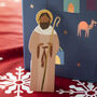 Personalised Nativity Paper Craft Advent Calendar, thumbnail 6 of 9
