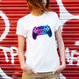 Neon Video Game Unisex Child Or Adult T Shirt, thumbnail 3 of 5