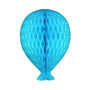 Honeycomb Paper Balloon Bright Blue, thumbnail 1 of 3