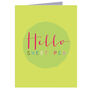 Mini Hello Sweet Pea Card, thumbnail 2 of 5
