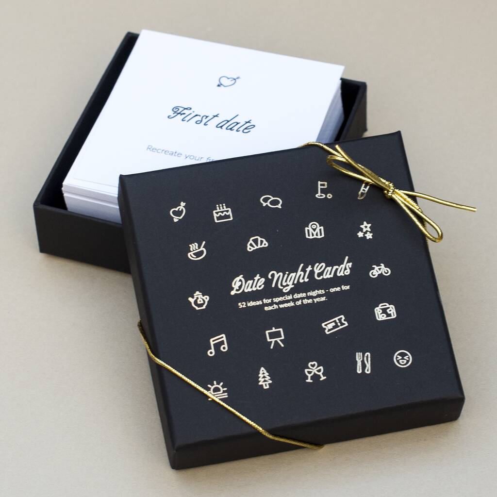 Deluxe Date Night Cards By Thispaperbook