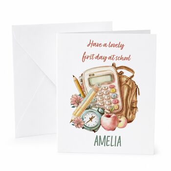Personalised Back To School Card, 6 of 6