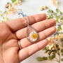 Teardrop Daisy Necklace, thumbnail 2 of 6