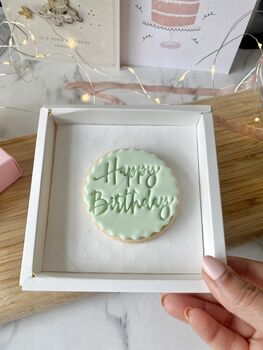Birthday Letterbox Personalised Vanilla Cookie, 6 of 12