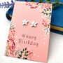 Personalised Sterling Silver Initial Star Earrings, thumbnail 1 of 12