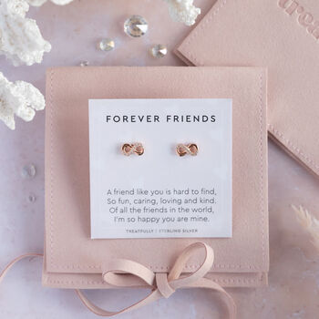 Forever Friend Earring Studs, 2 of 5