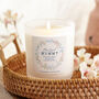 Mother's Day Gift For Mummy Floral Personalised Candle, thumbnail 1 of 10